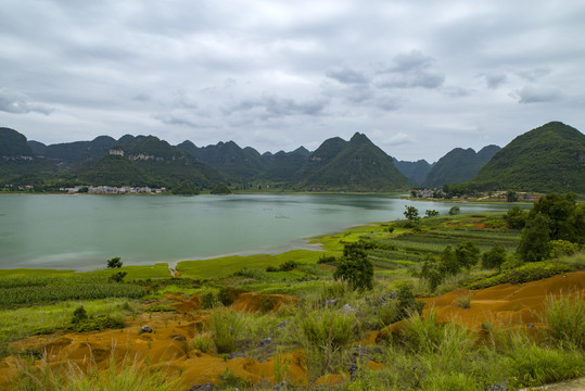 水库风景