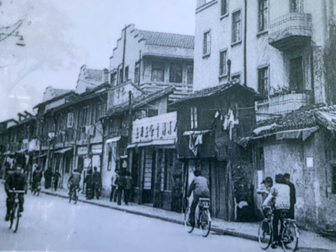 老上海江苏路照片
