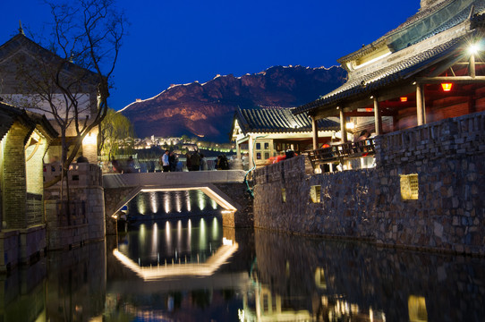 古北水镇夜景