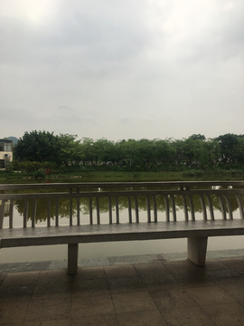 公园水库绿化景观