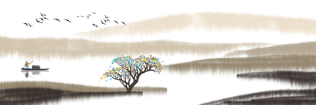 山水画
