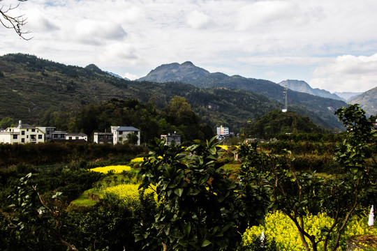 湖北山区村镇