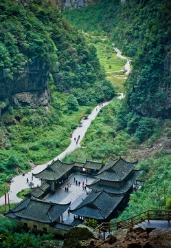 武隆风景区天福官驿