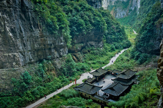 武隆天坑天福官驿