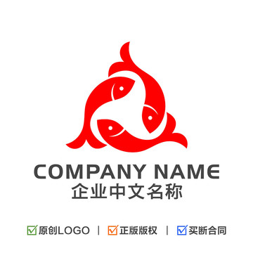 鱼LOGO