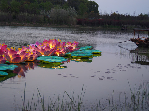 无锡拈花湖风光