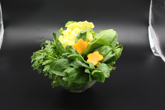 火锅蔬菜拼盘