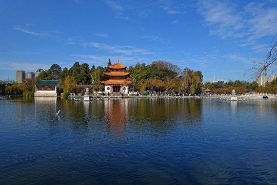 昆明大观楼全景