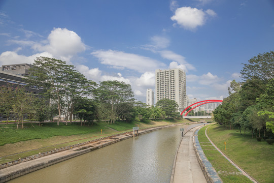 深圳大学城大沙河