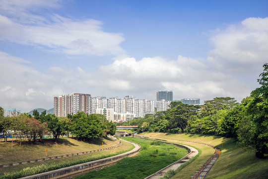 深圳大学城大沙河