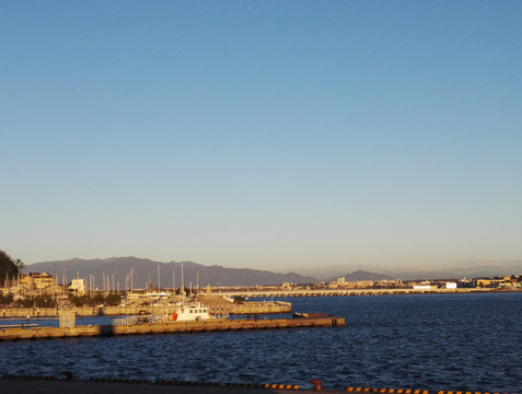 江之岛的码头