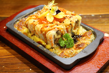 美式寿司鳗鱼焗卷