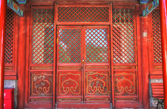 北京四合院门窗高清大图