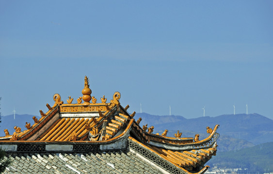 中式屋顶特色