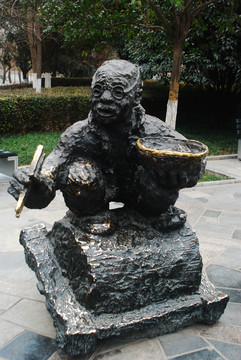 陕西民俗雕塑