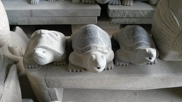 石雕石刻佛像动物乌龟
