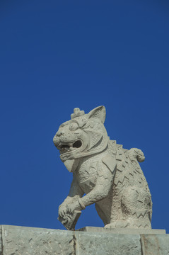 彝族老虎雕塑设计
