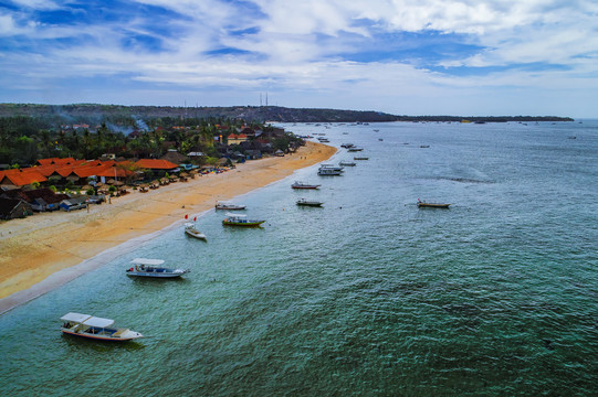巴厘岛海滩风光