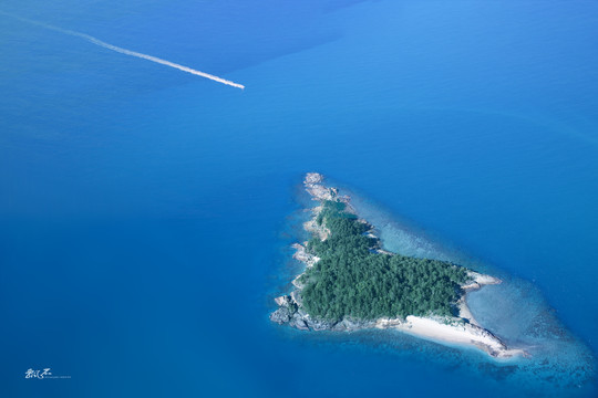 澳洲大堡礁天堂岛白沙滩