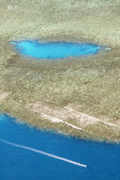 澳洲大堡礁天堂岛白沙滩