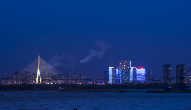 松浦大桥夜景