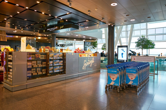 瑞士苏黎世国际机场机场大厅
