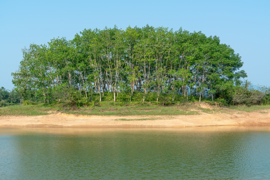 海南夏天生态水库保护区