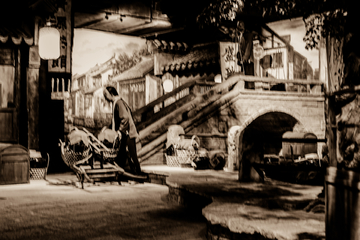 老上海市井生活蜡像