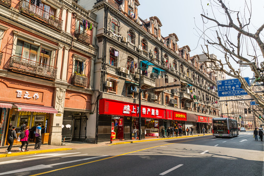 上海南京路步行街