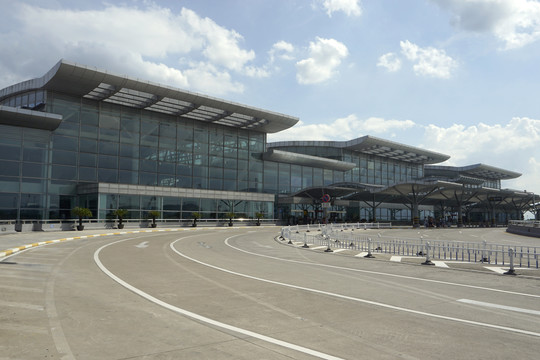 杭州萧山机场航站楼外