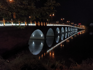 夜景桥