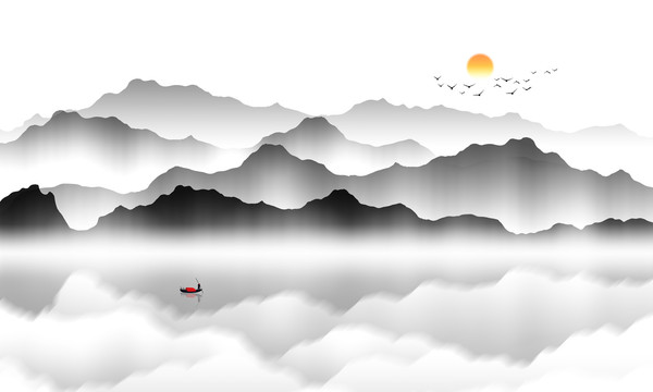山水画