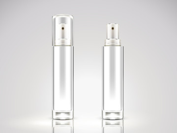 珍珠白透明盖喷雾瓶