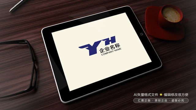 Y字母logo