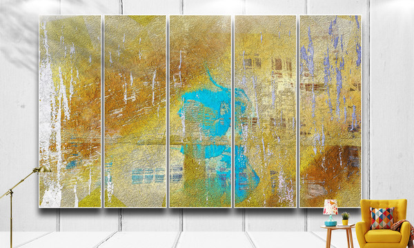 抽象油画