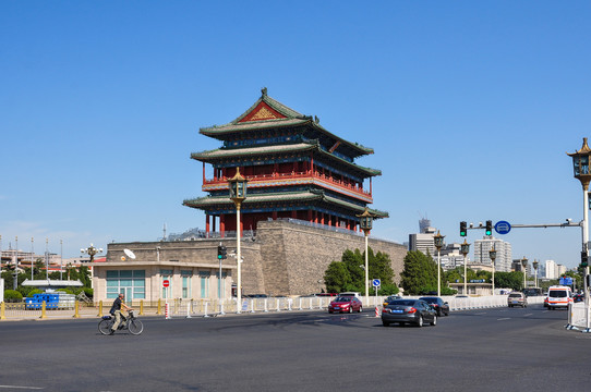 北京前门古城楼