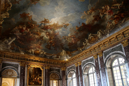 巴黎凡尔赛宫壁画