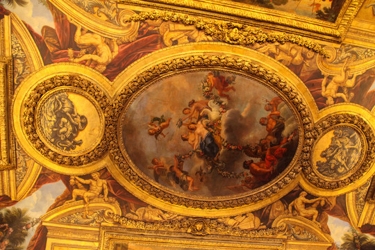 巴黎凡尔赛宫壁画