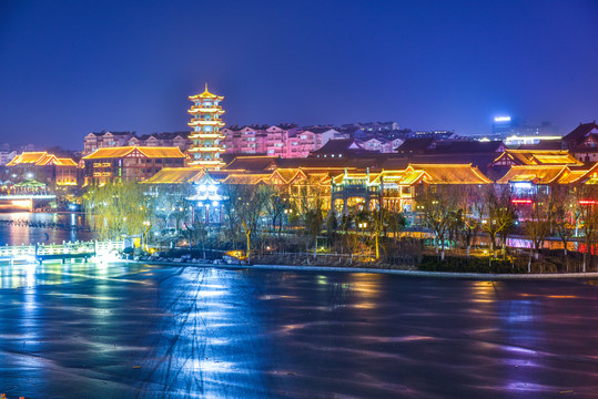 青州宋城夜景