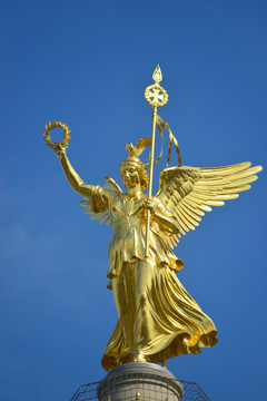 德国胜利纪念柱胜利女神雕像