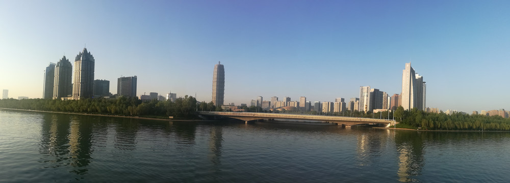 郑东新区CBD全景图