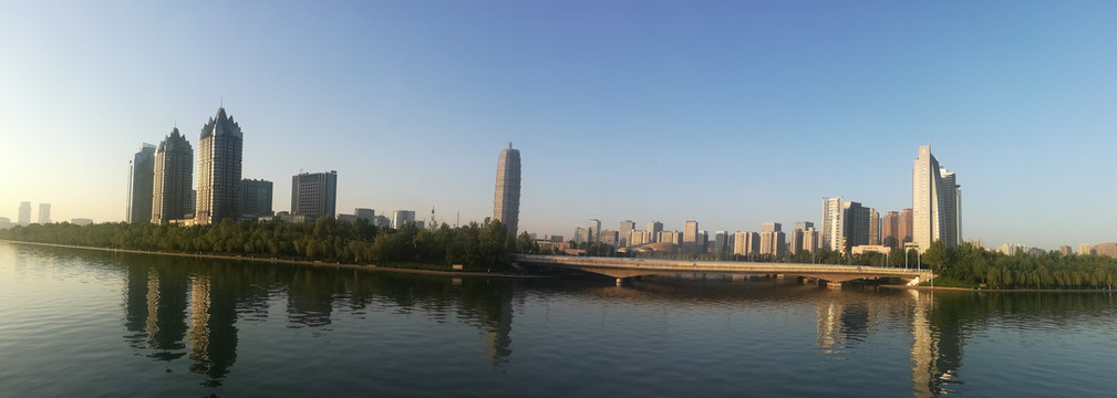 郑东新区CBD全景图
