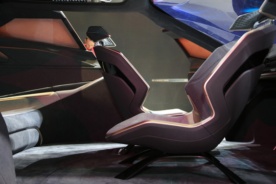 未来科技感汽车座椅