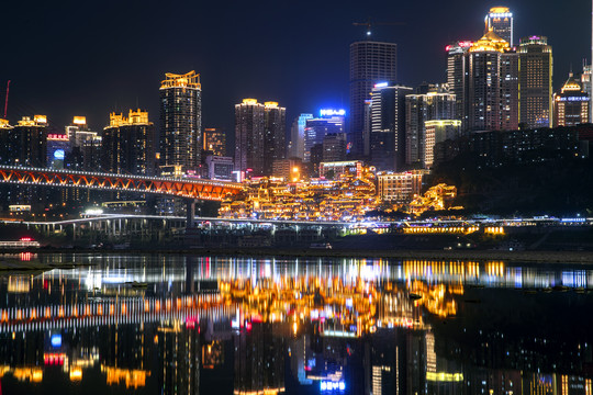 重庆洪崖洞夜景