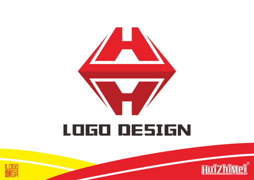 H标志设计H字母logo标志