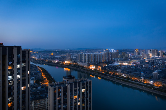 景德镇城市夜景