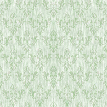 浅绿色欧式花纹布纹墙纸背景