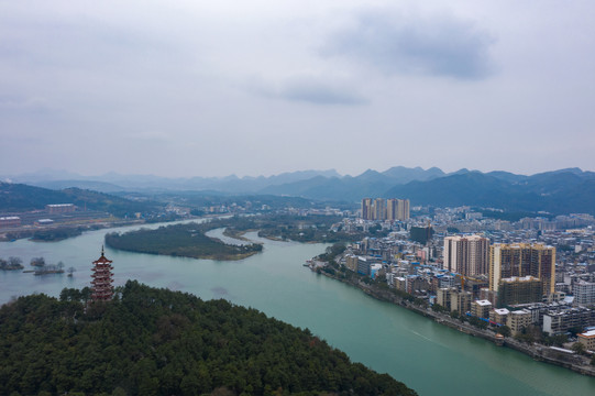 桂林全州县风貌