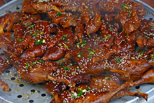 卤鸭腿