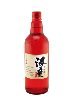 瓶装日本酒透明底